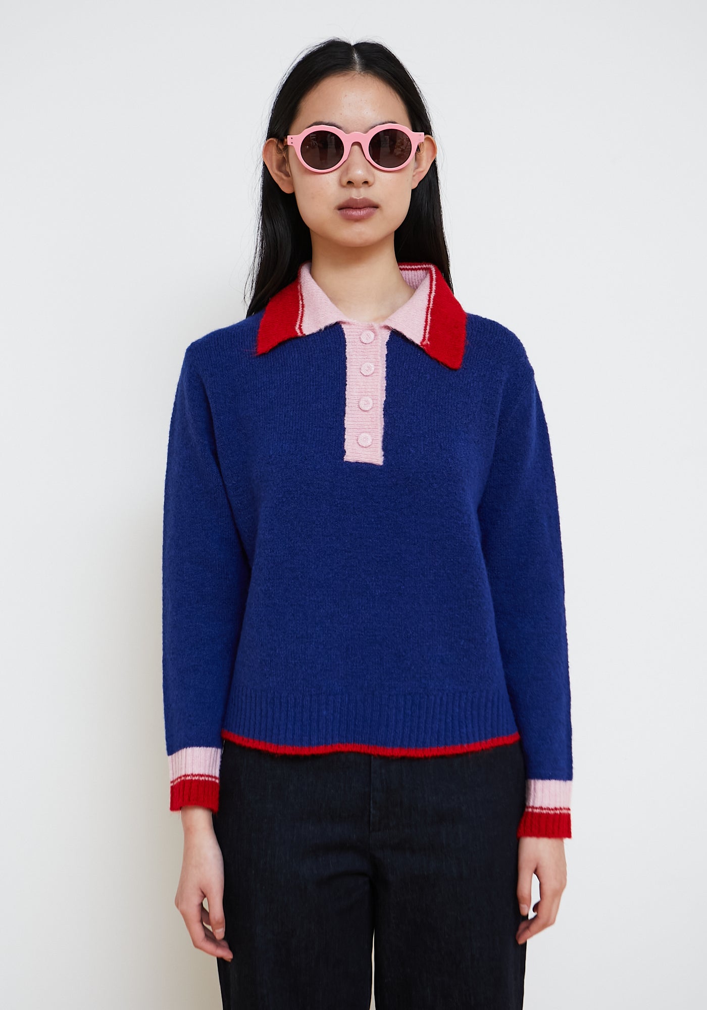 Maglione Country Blu Navy
