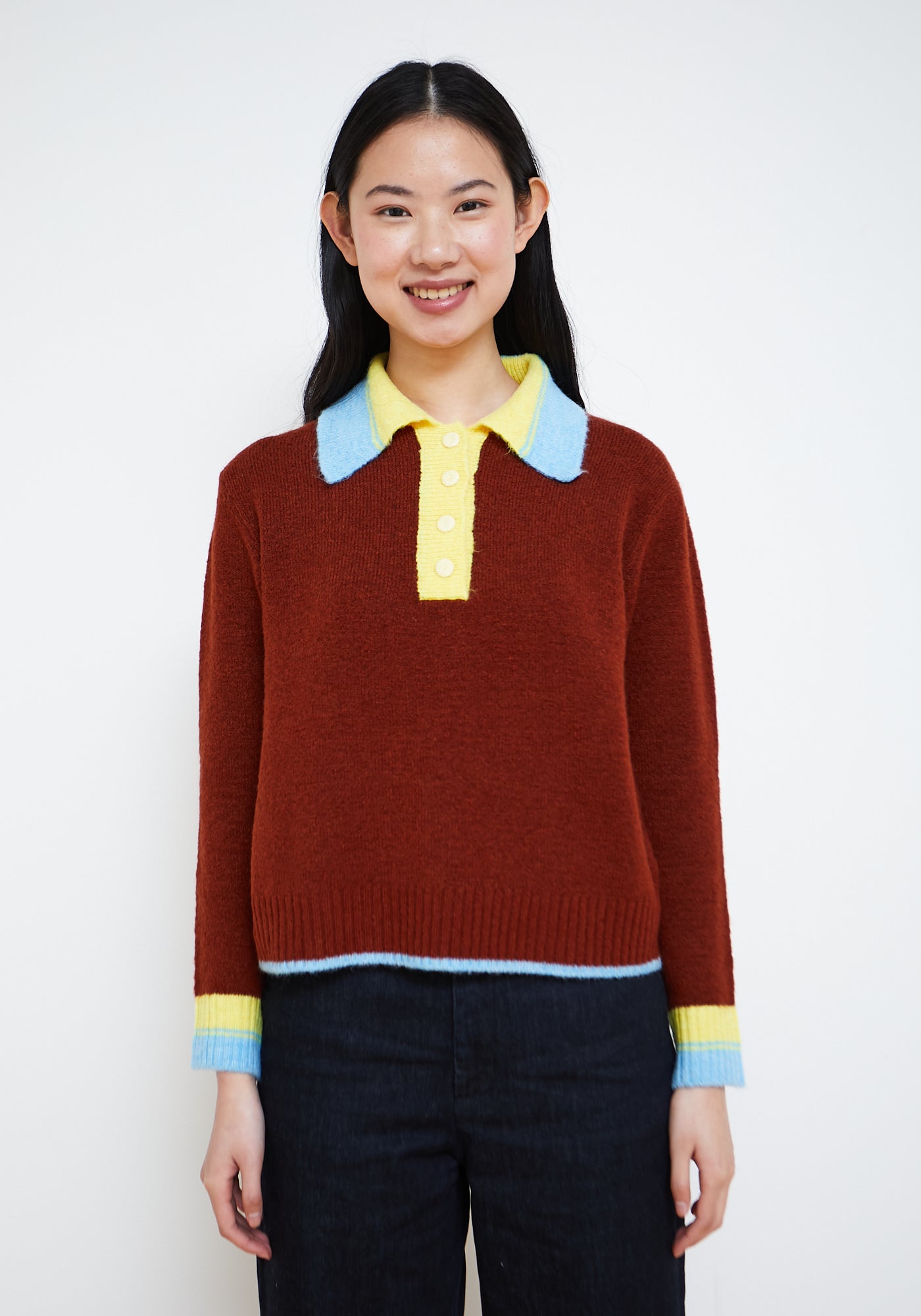 Country Pullover Braun