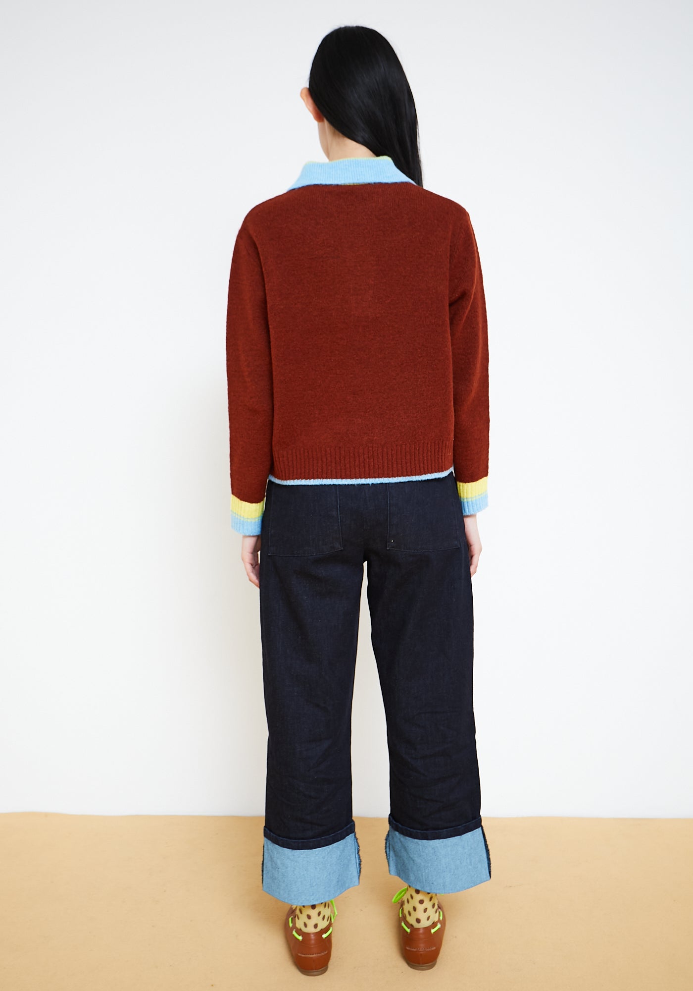 Country Pullover Braun