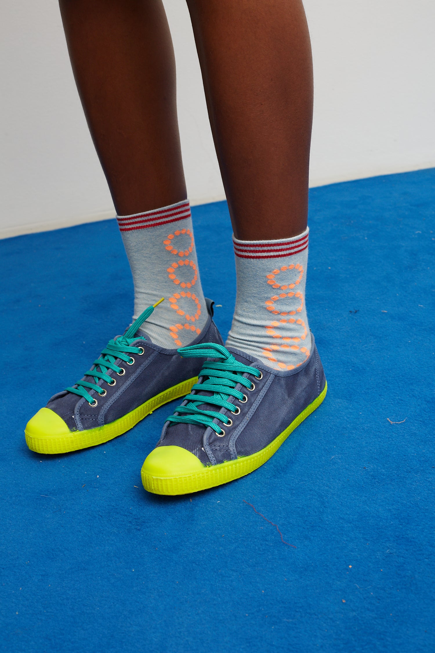 Chaussettes Fish Bleu