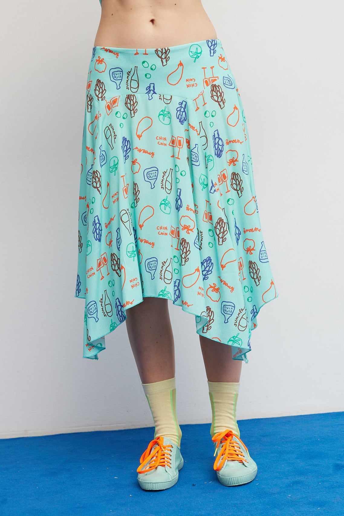 Aqua Feria Skirt