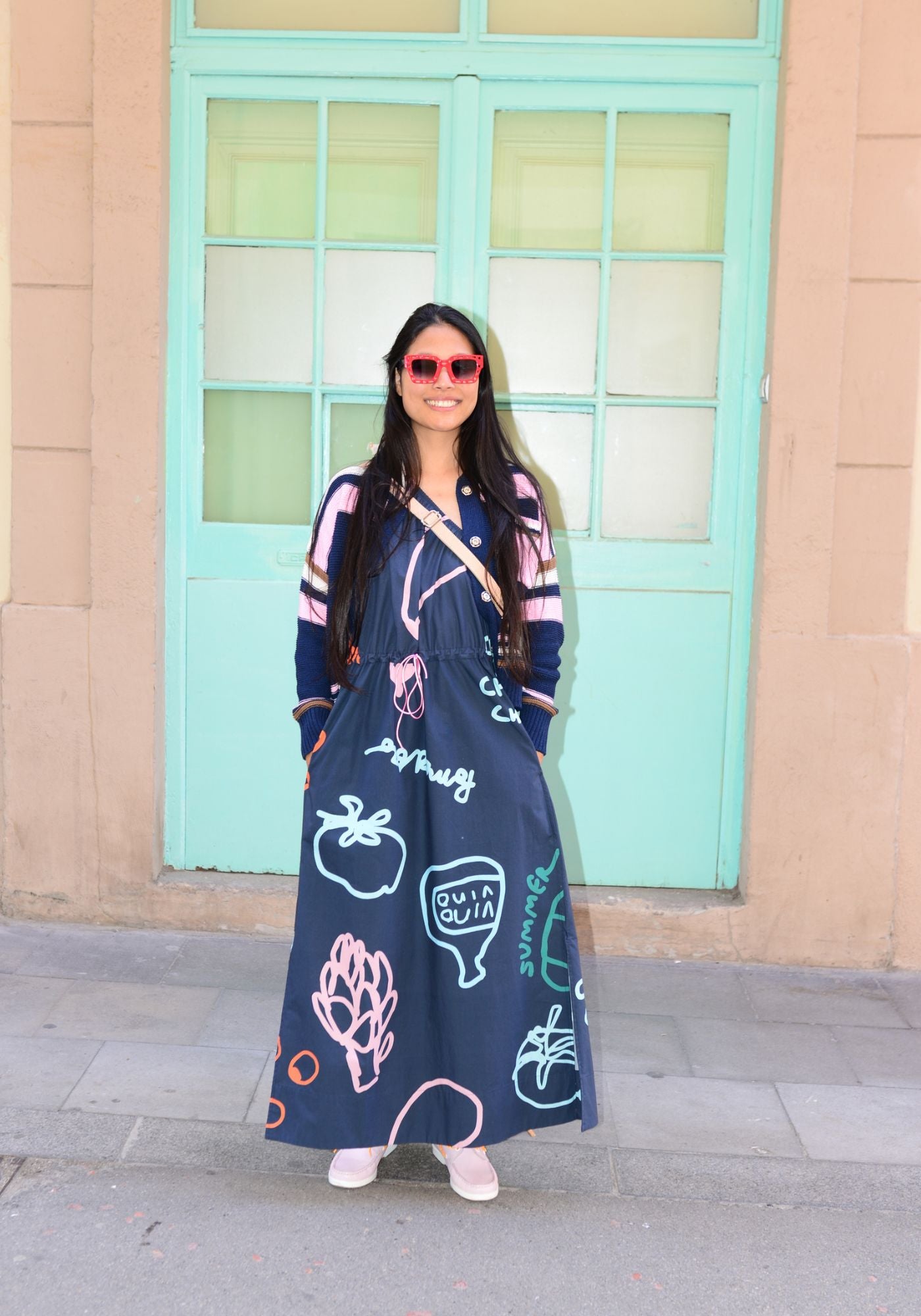 Blue Gilda Dress