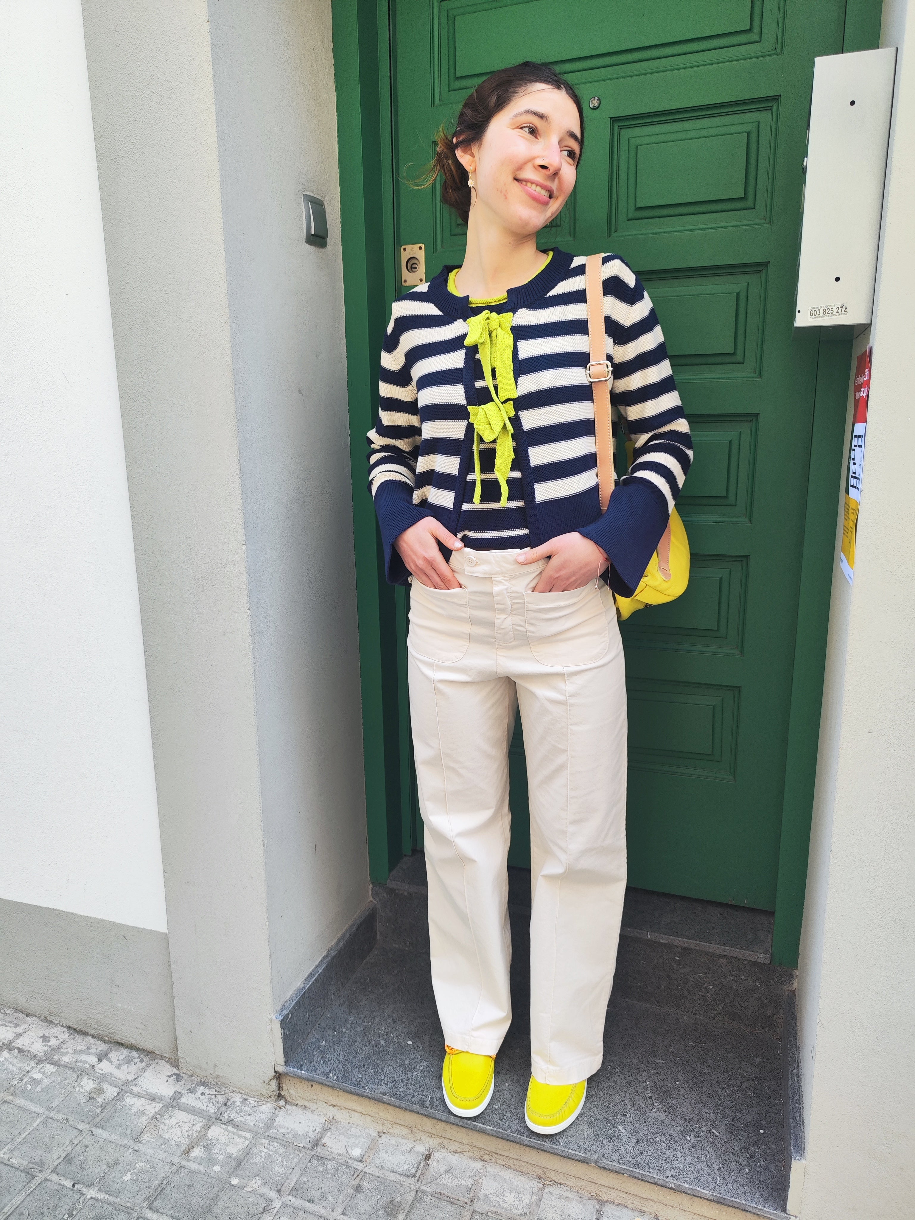 Destiny-Hose in Ecru