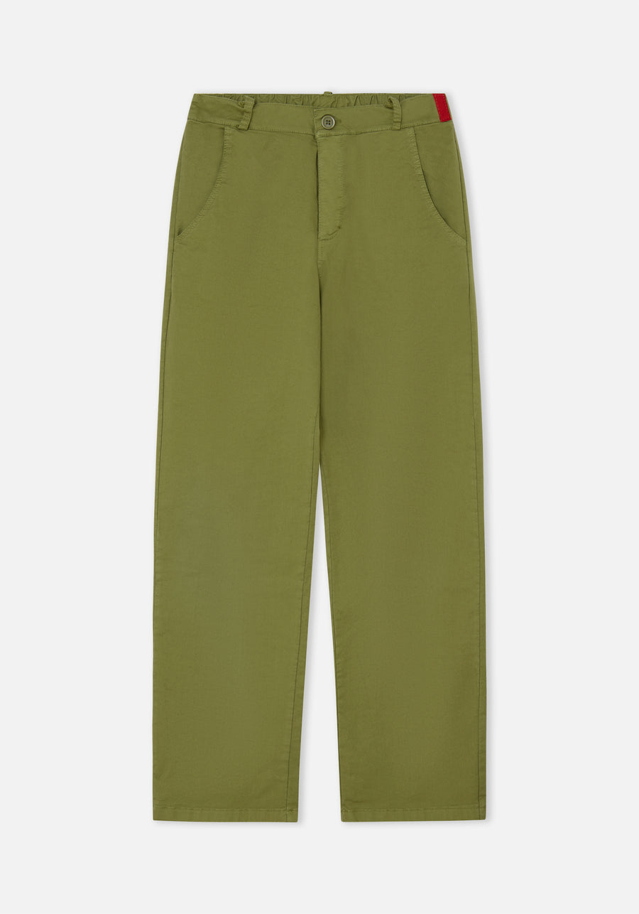 Green Mom Pants