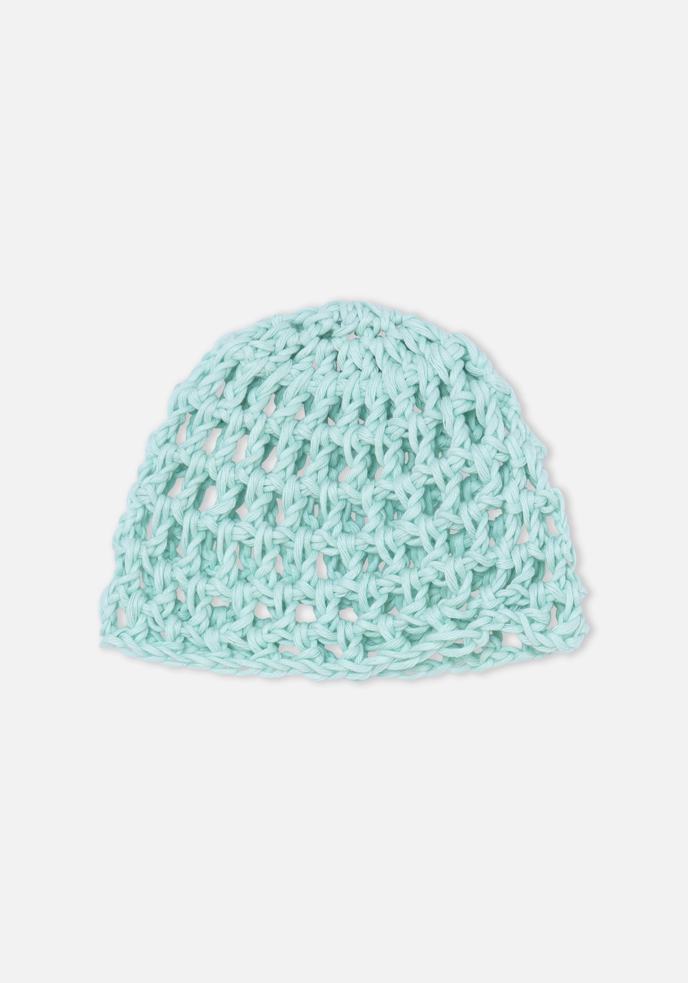 Aqua Colibrí Crochet Hat