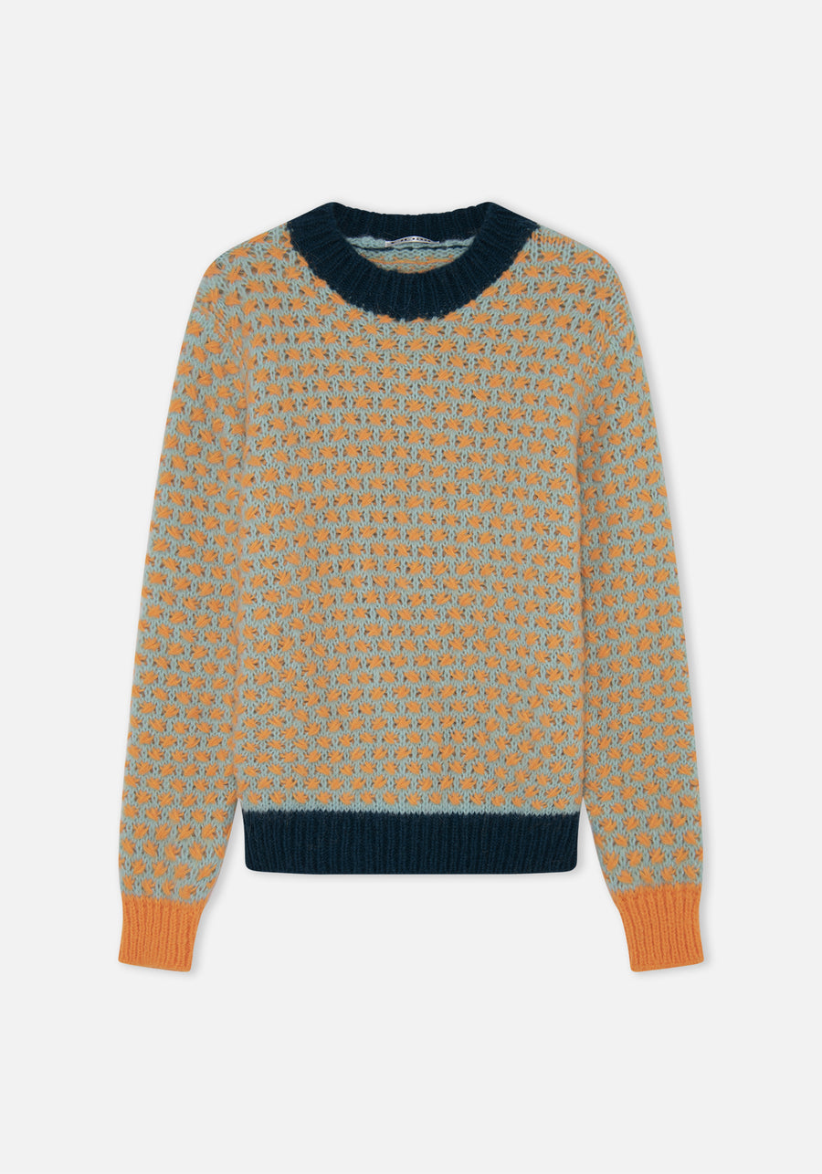 Aqua Cancan Sweater