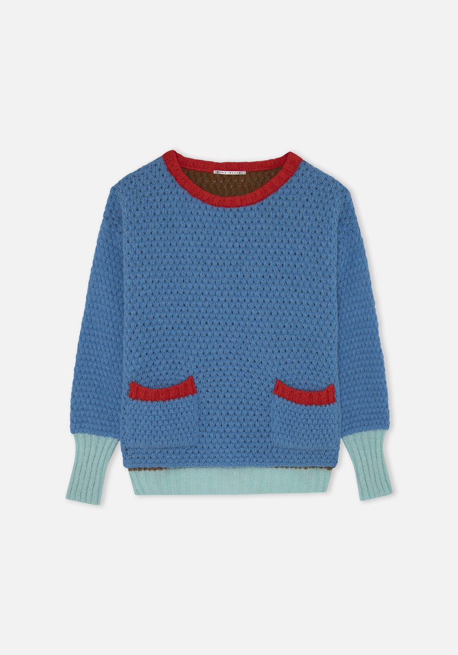 Blue Conga Sweater