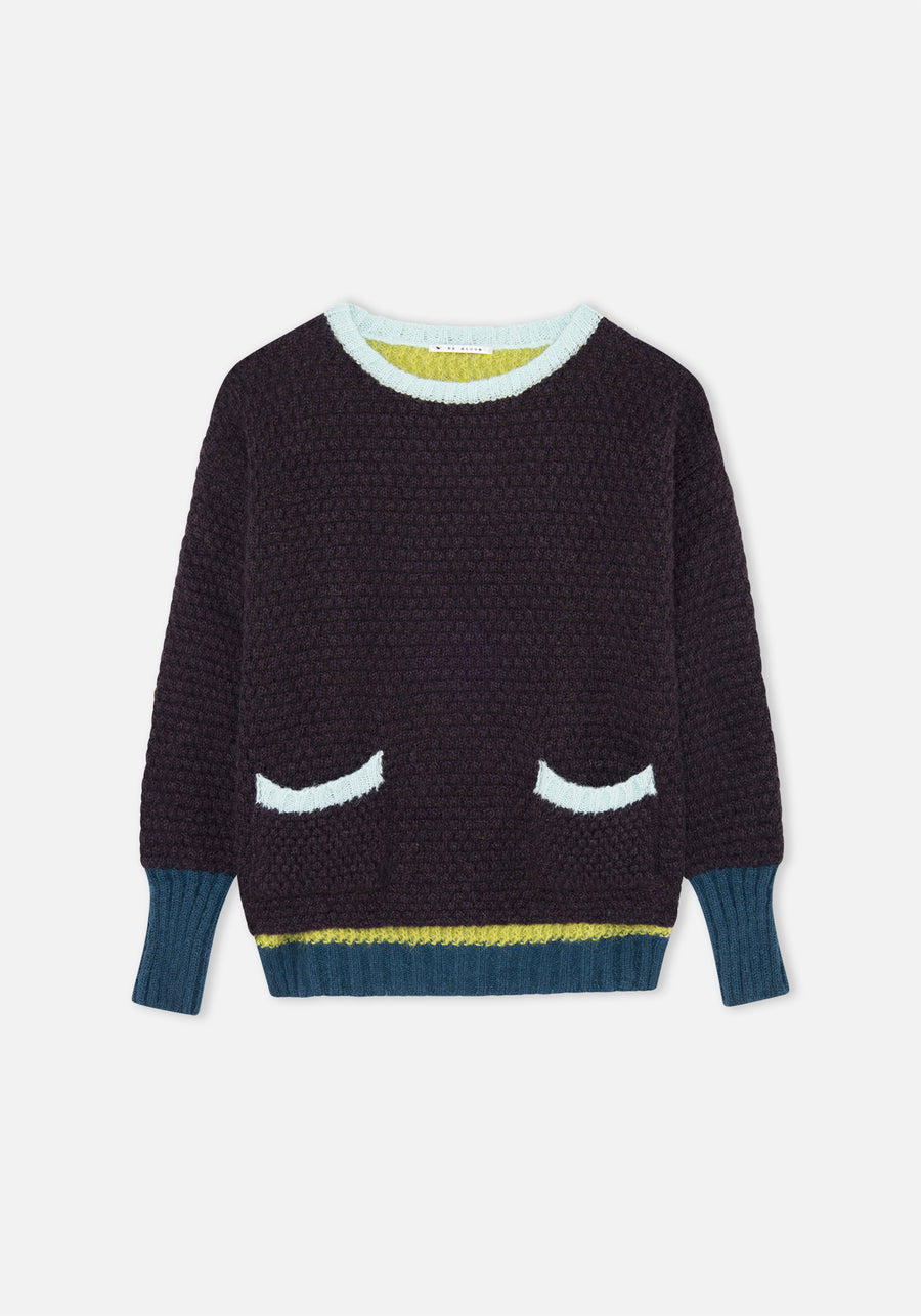 Grape Conga Sweater