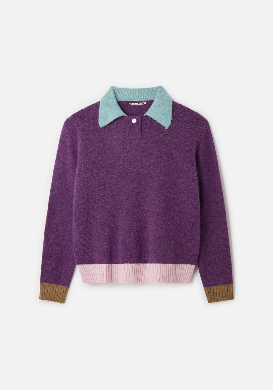 Purple Dance Sweater