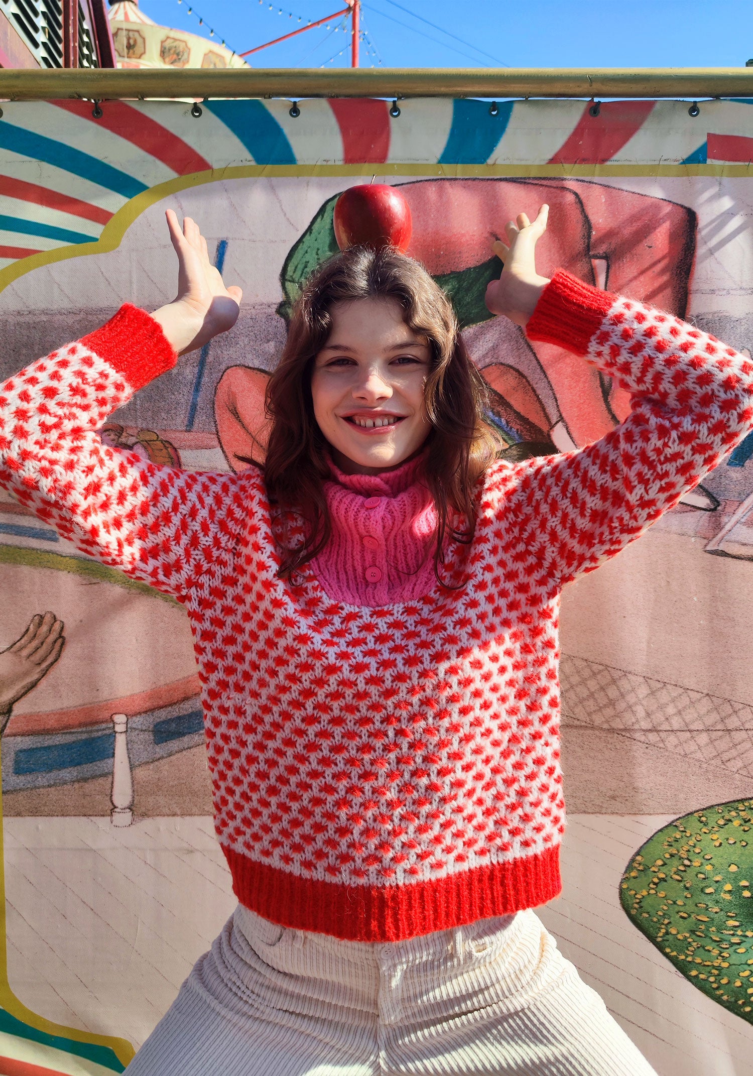 Optimist Pullover Rosa