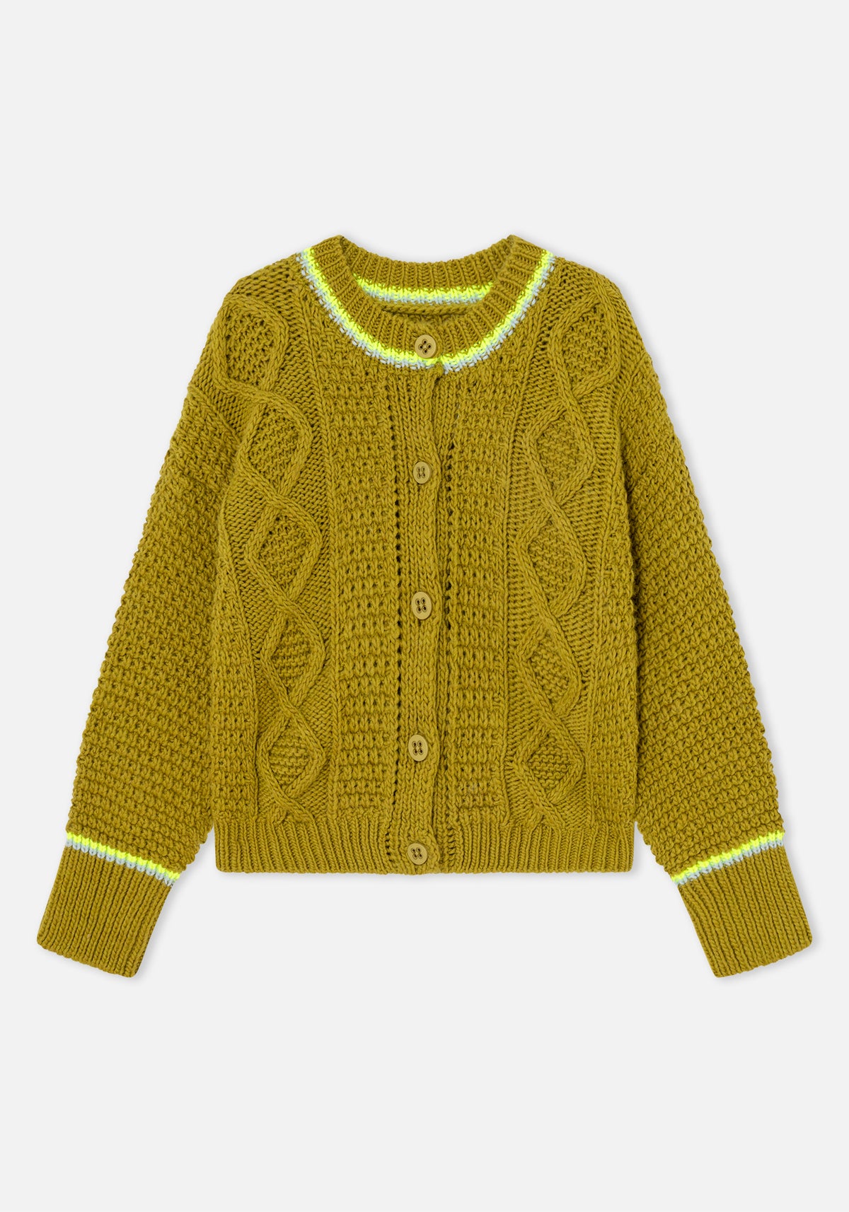 Pistachio Meadow Cardigan