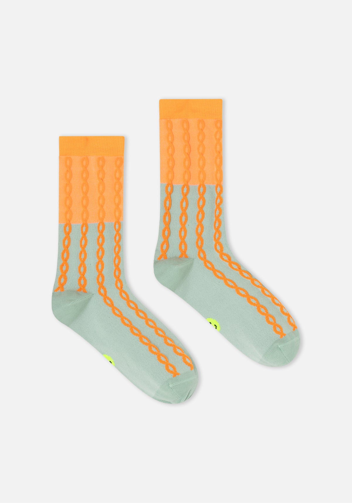 Calcetines Plait Naranja