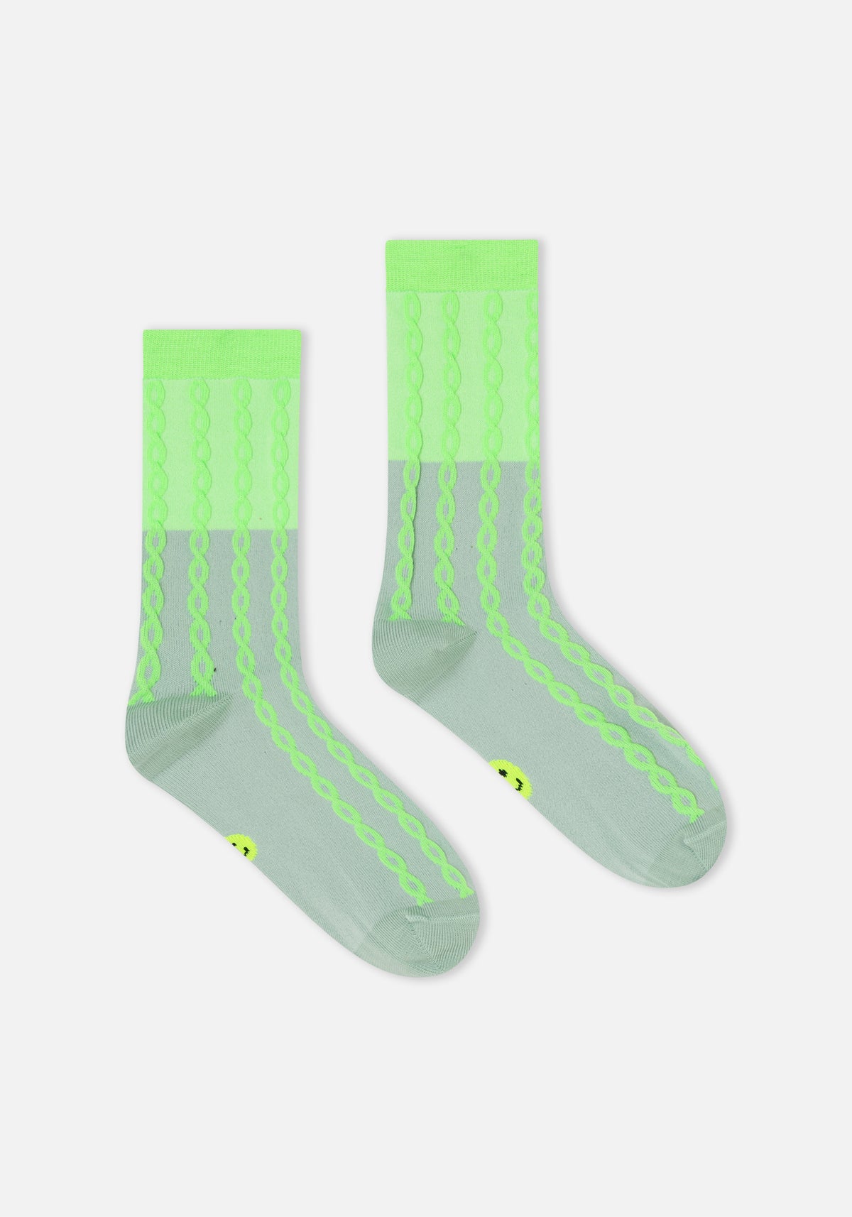 Plait Socken Mint