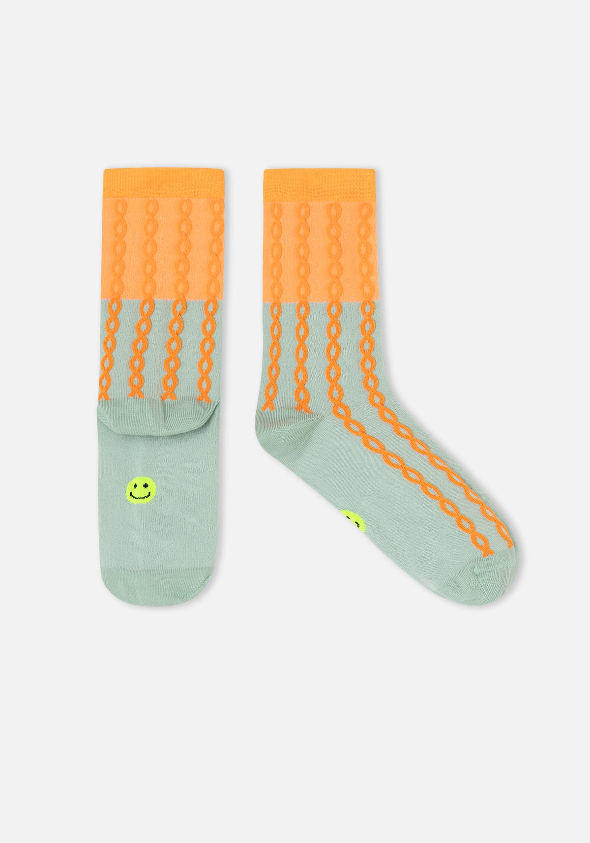 Calcetines Plait Naranja