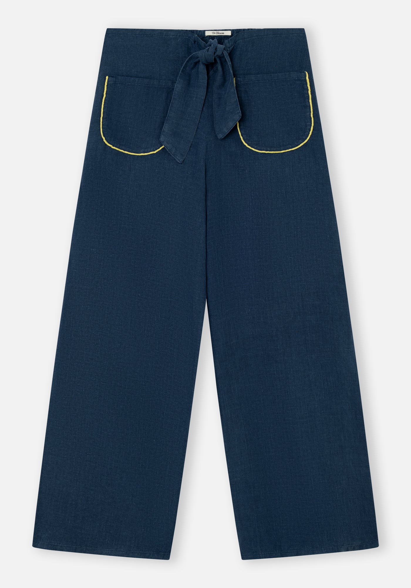 Pantalon Lazo Lino Azul