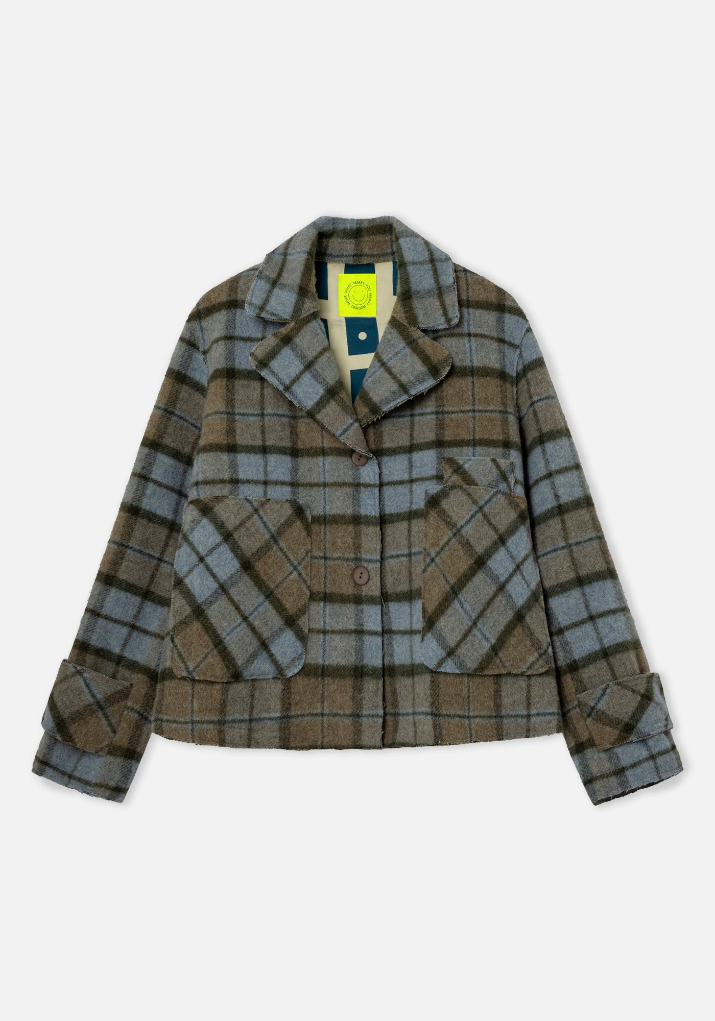 Chaqueta Tile Azul