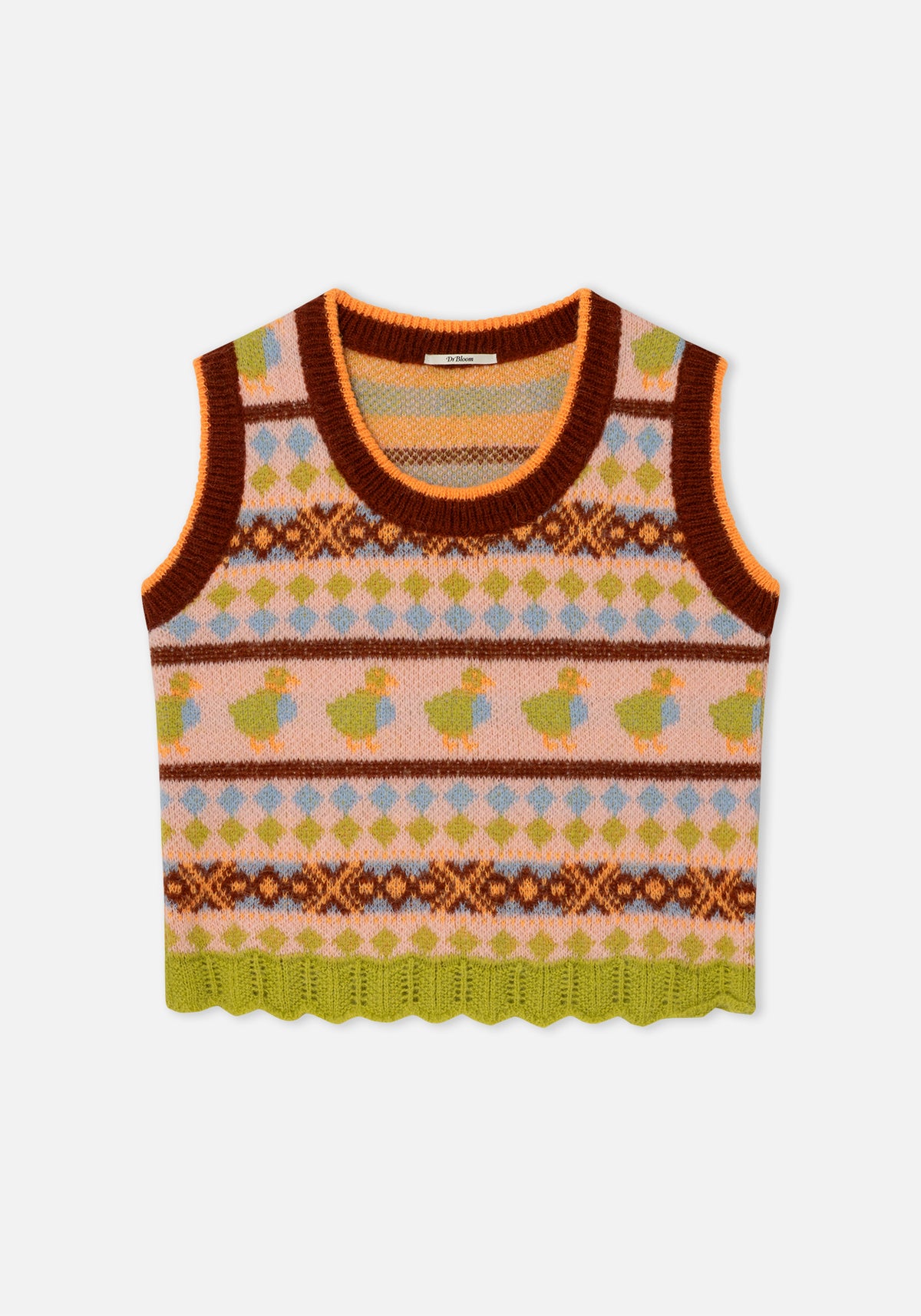 Brown Duck Sweater Vest