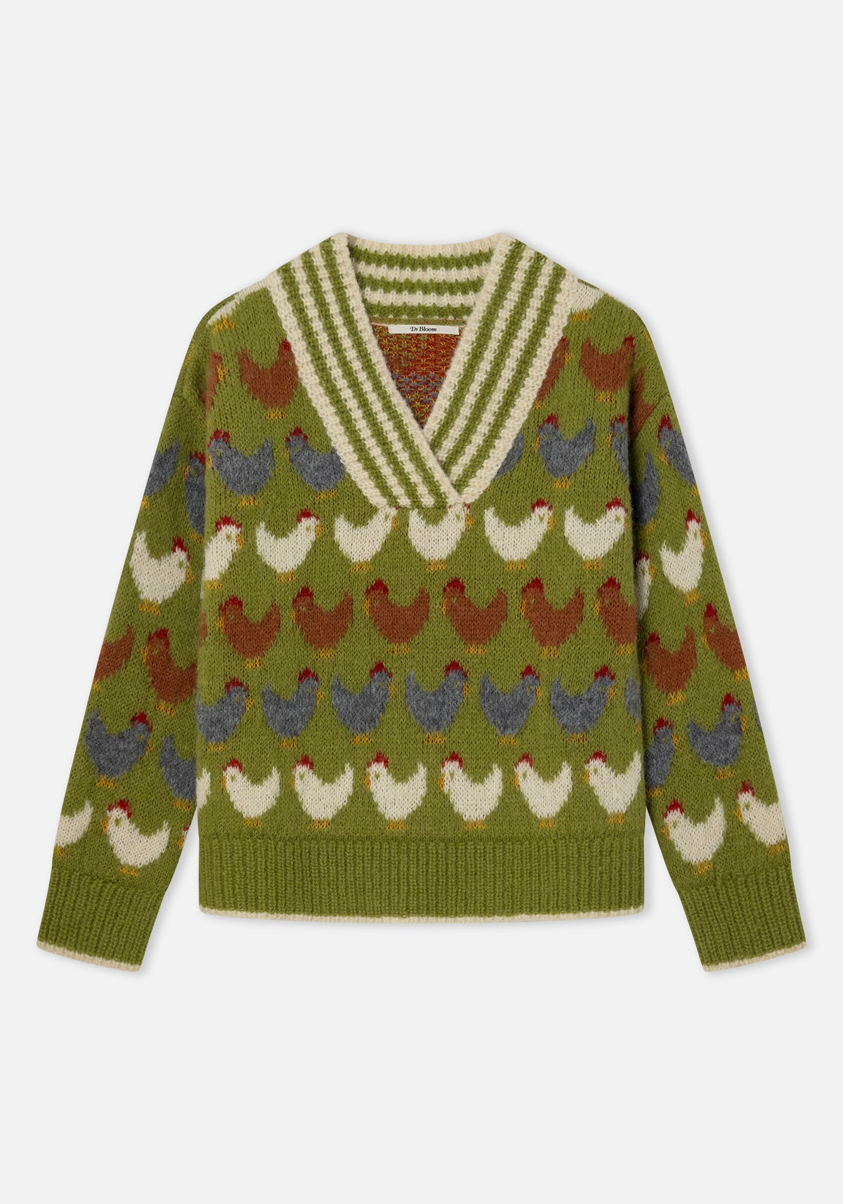 Green Chirp Sweater
