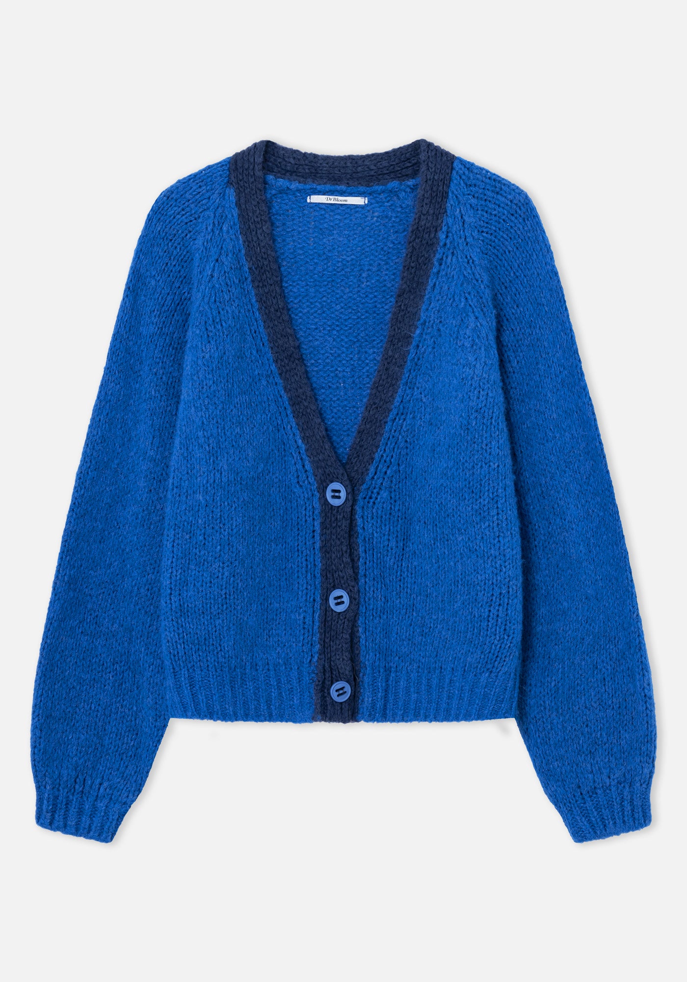 Blue Cocoon Cardigan