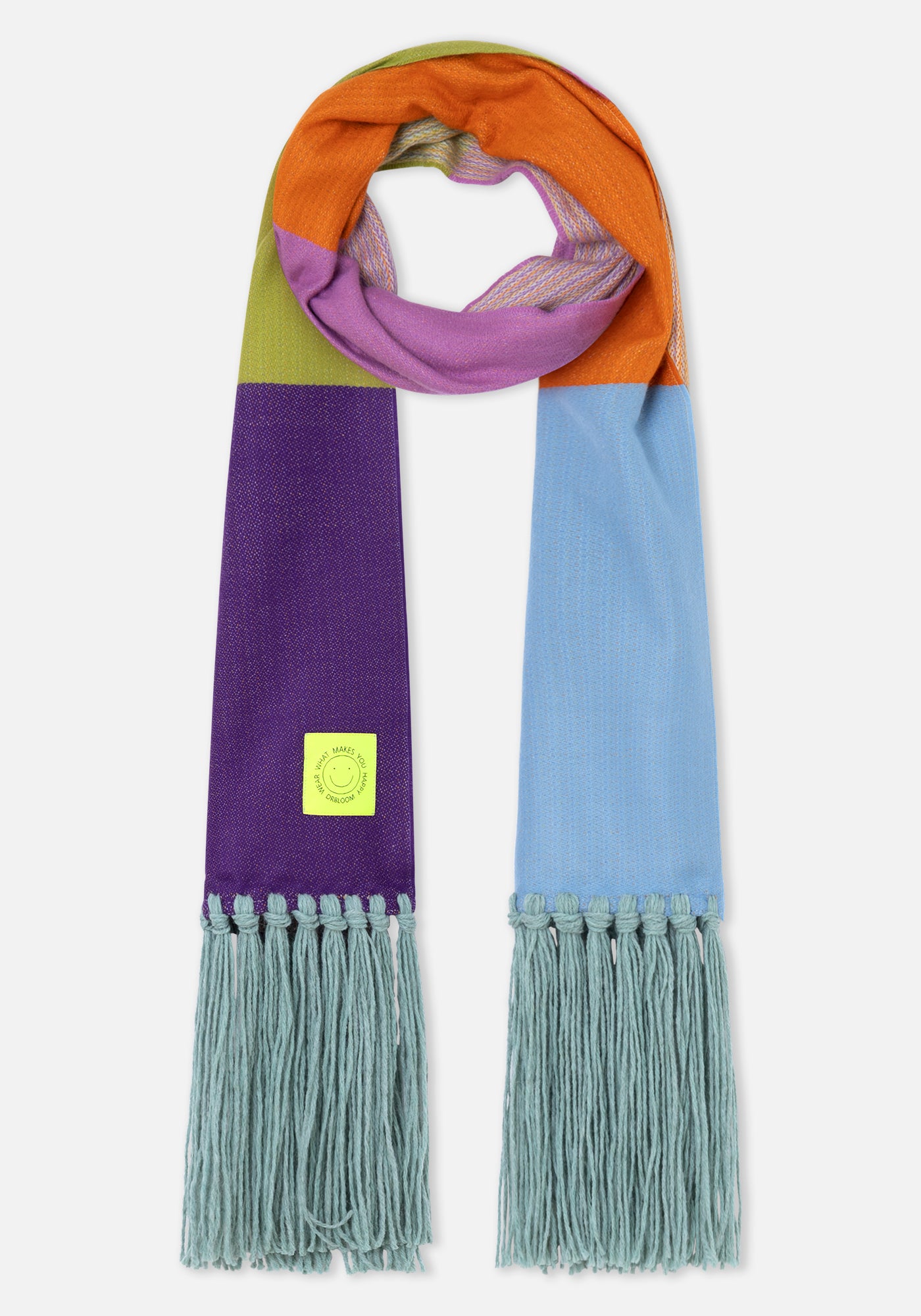 Aqua Petal Scarf