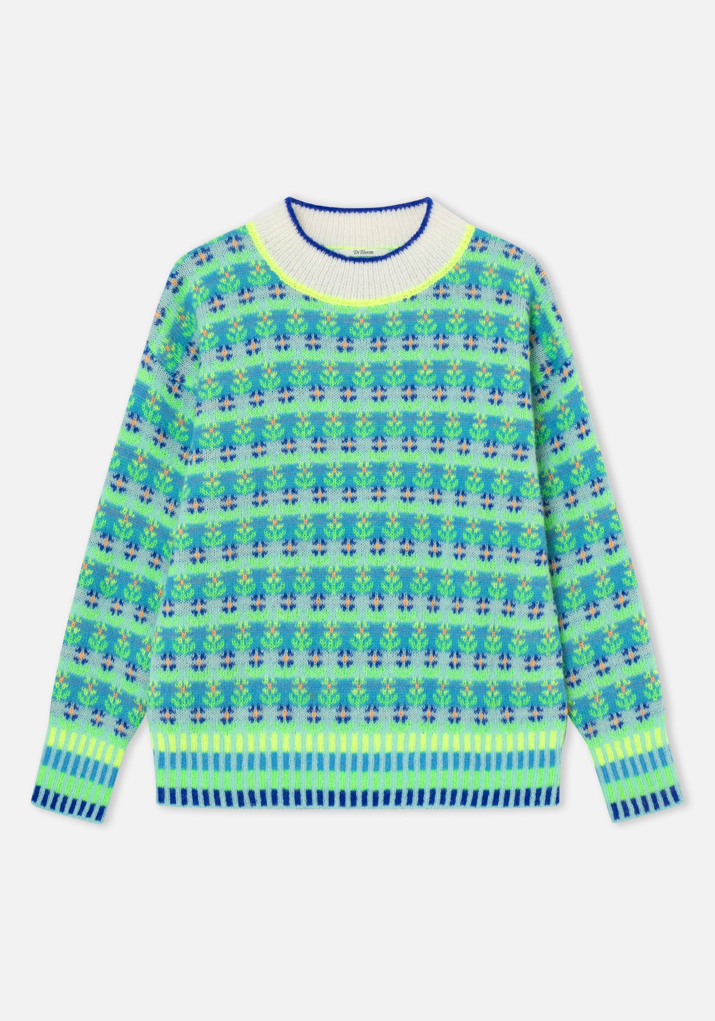 Jersey Blossom Blau