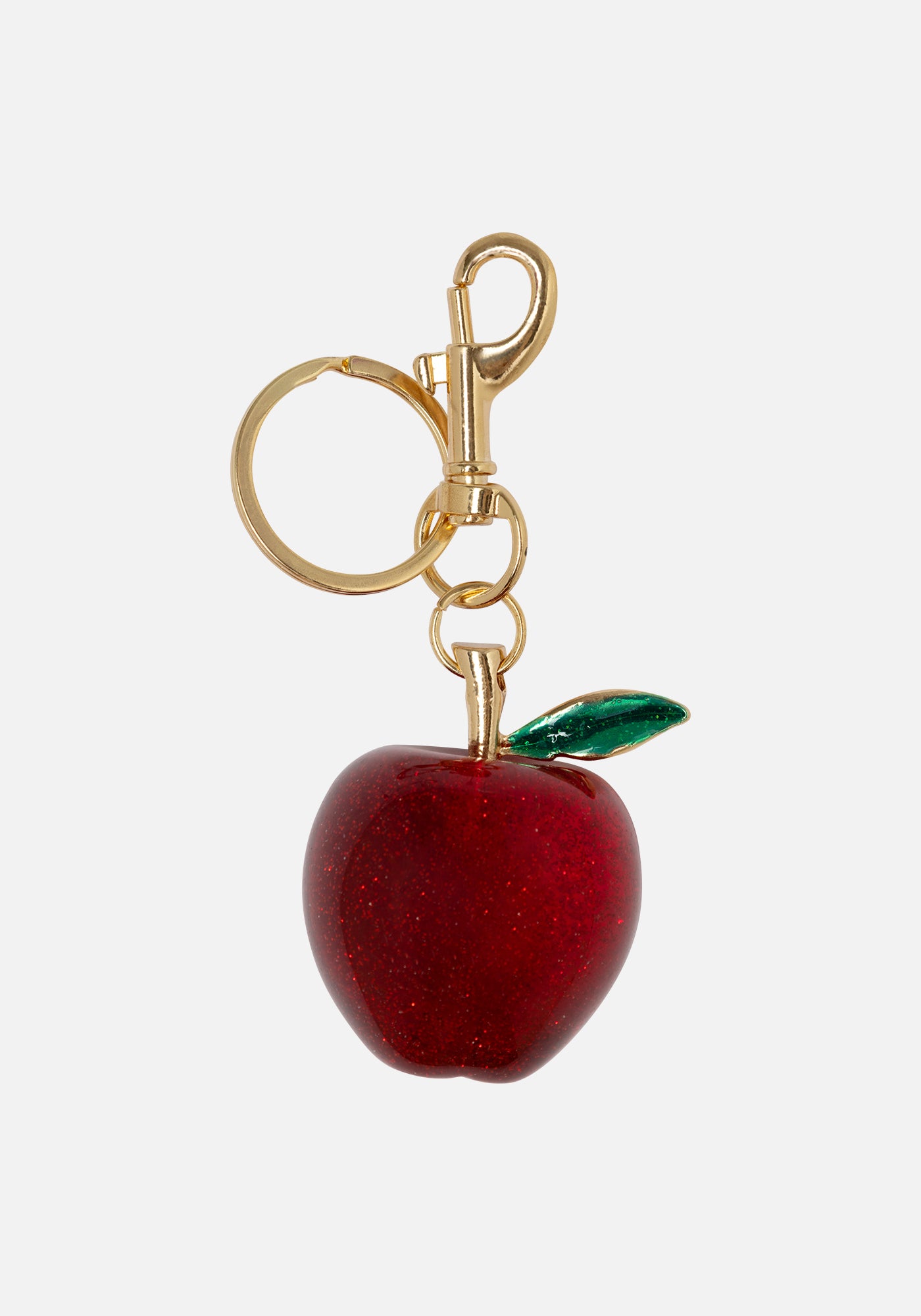 Red Apple Keychain