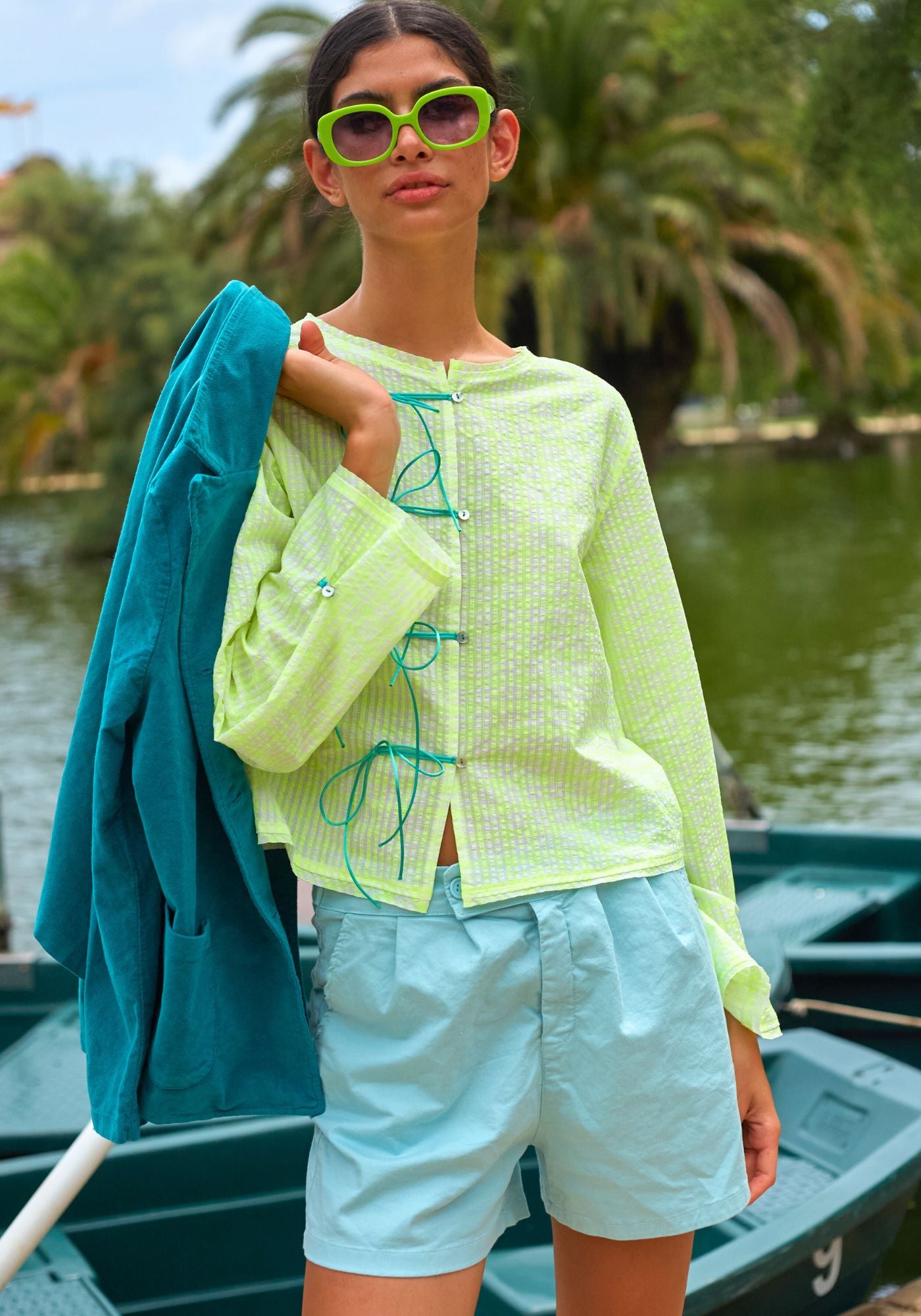 Chemise Fusion Jaune