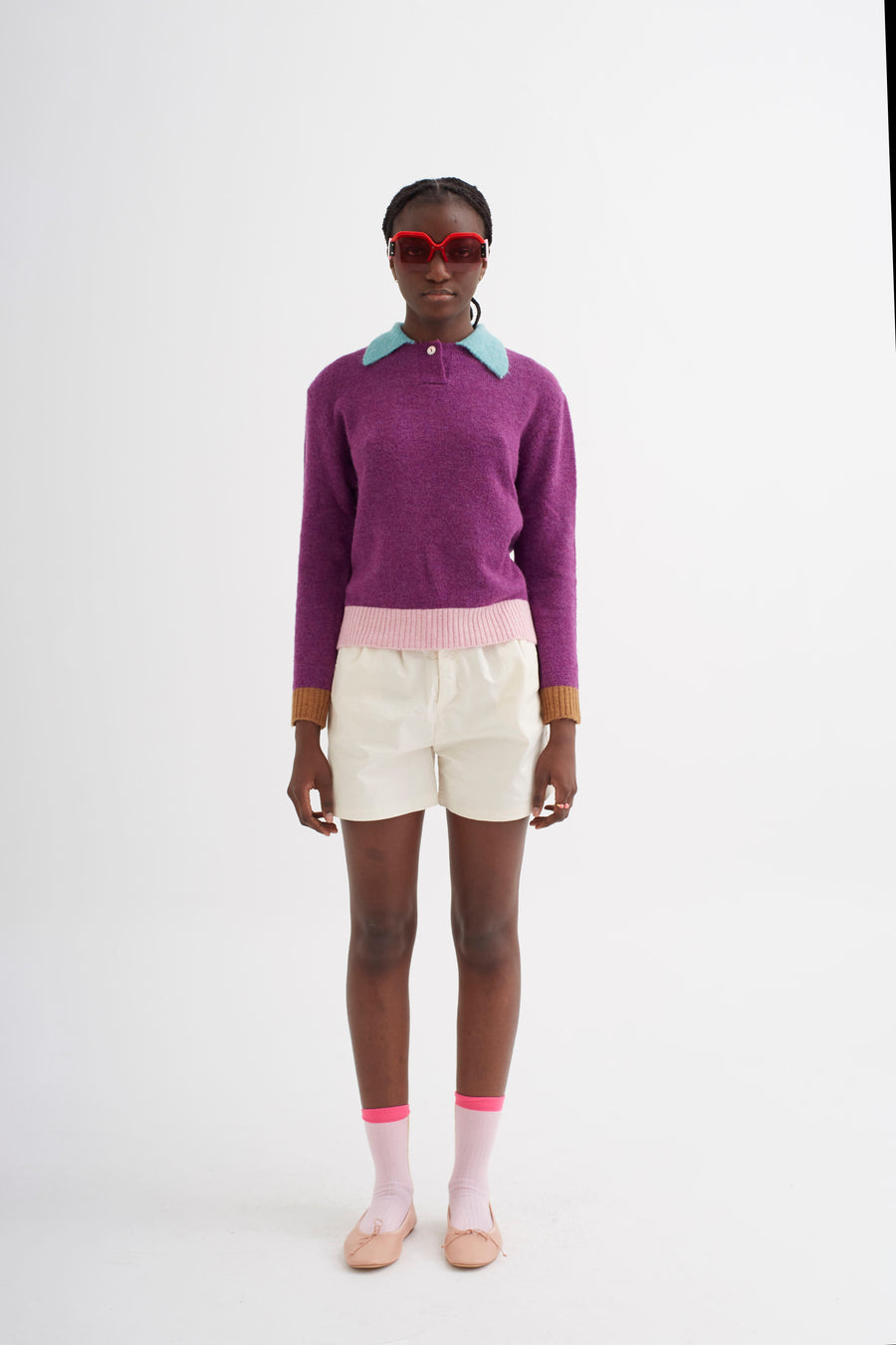 Purple Dance Sweater