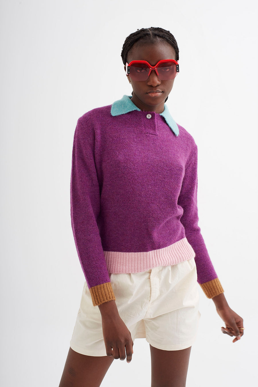 Purple Dance Sweater