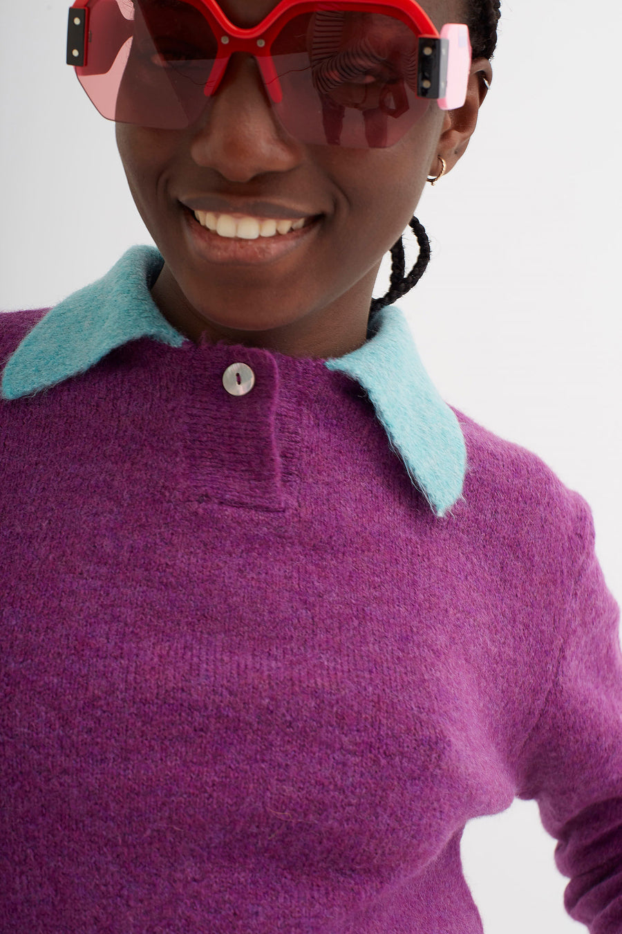 Purple Dance Sweater