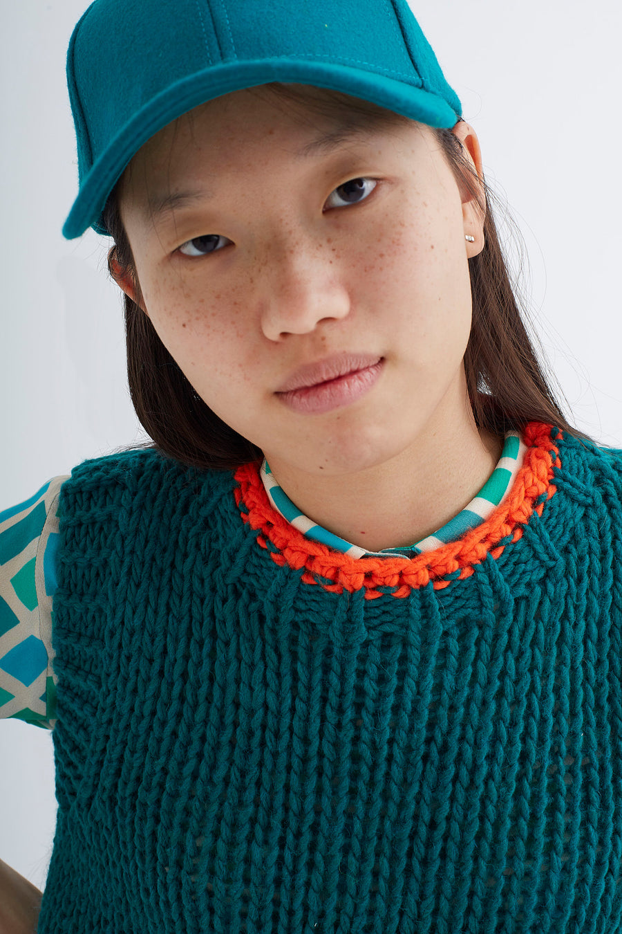 Turquoise Fringed Vest