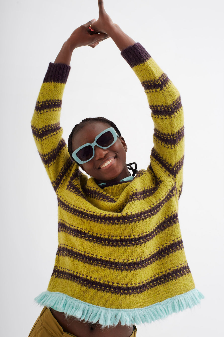 Green Sarao  Sweater