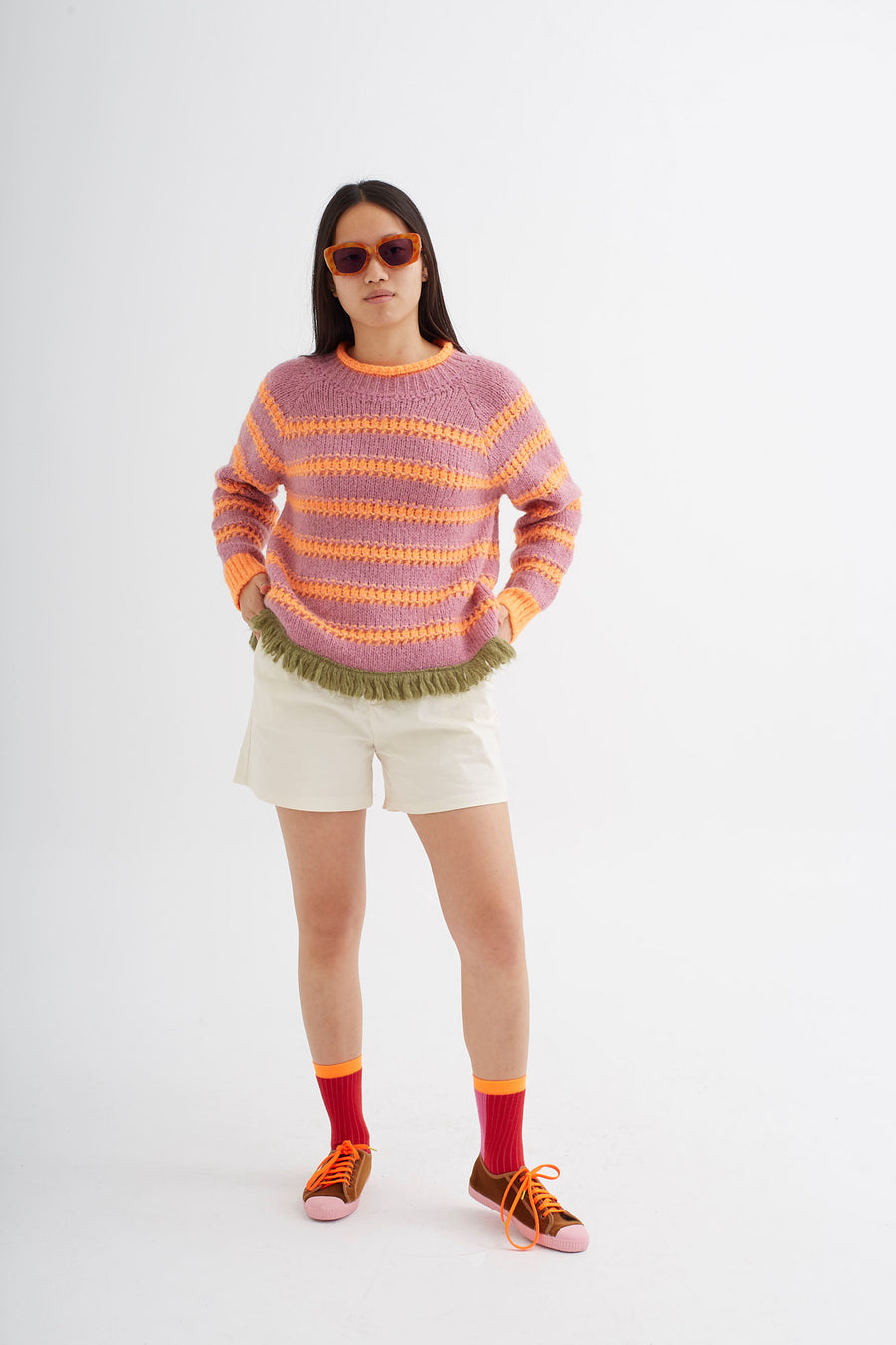 Orange Sarao Sweater