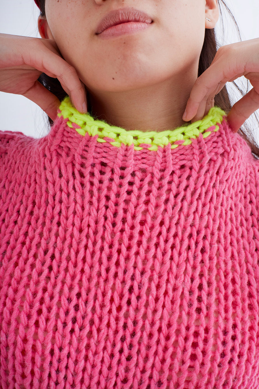 Pink Fringed Vest