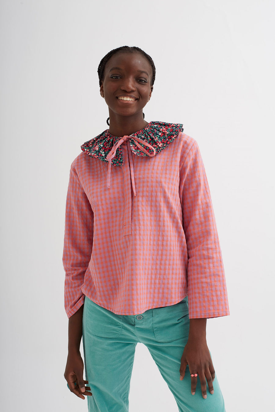 Camisa Heidi Rosa