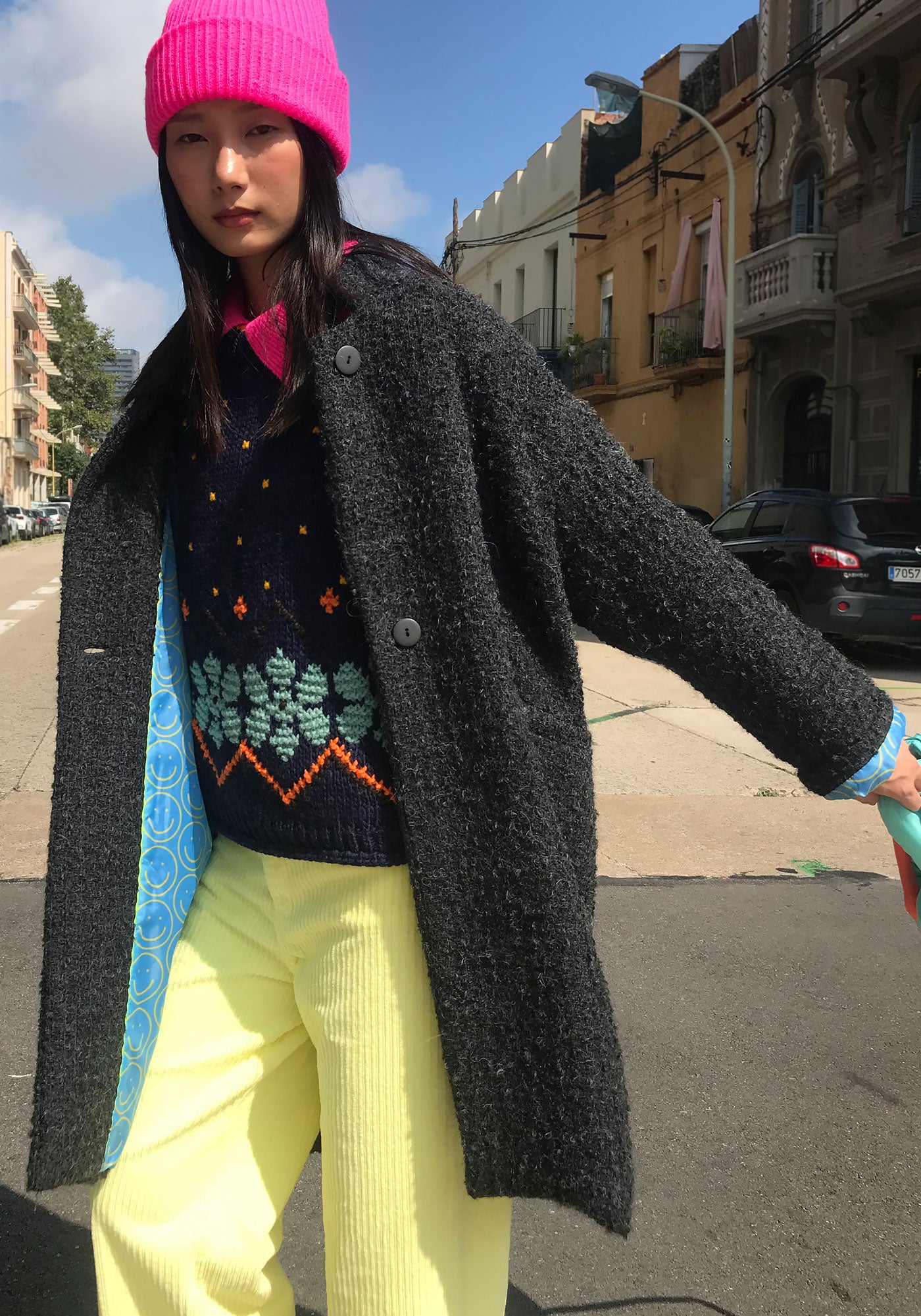 Gray Como Coat 