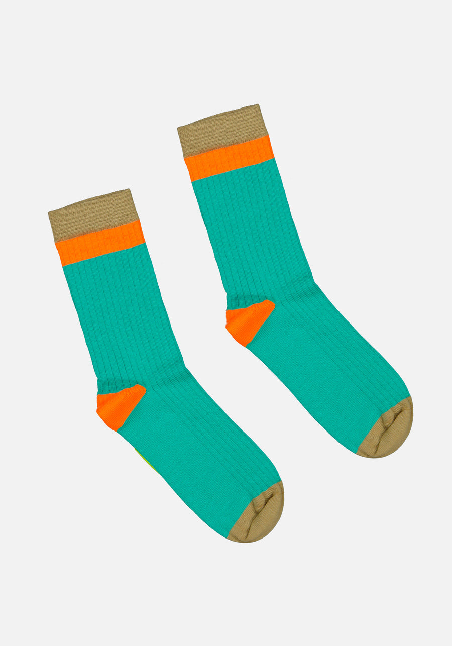Turquoise Fantasmikos Socks