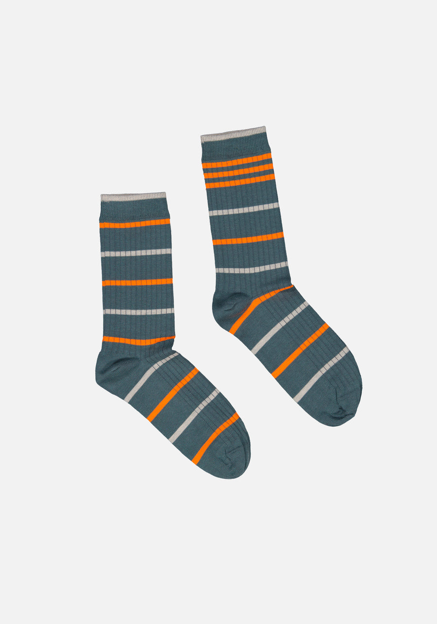 Gray Twister Socks 