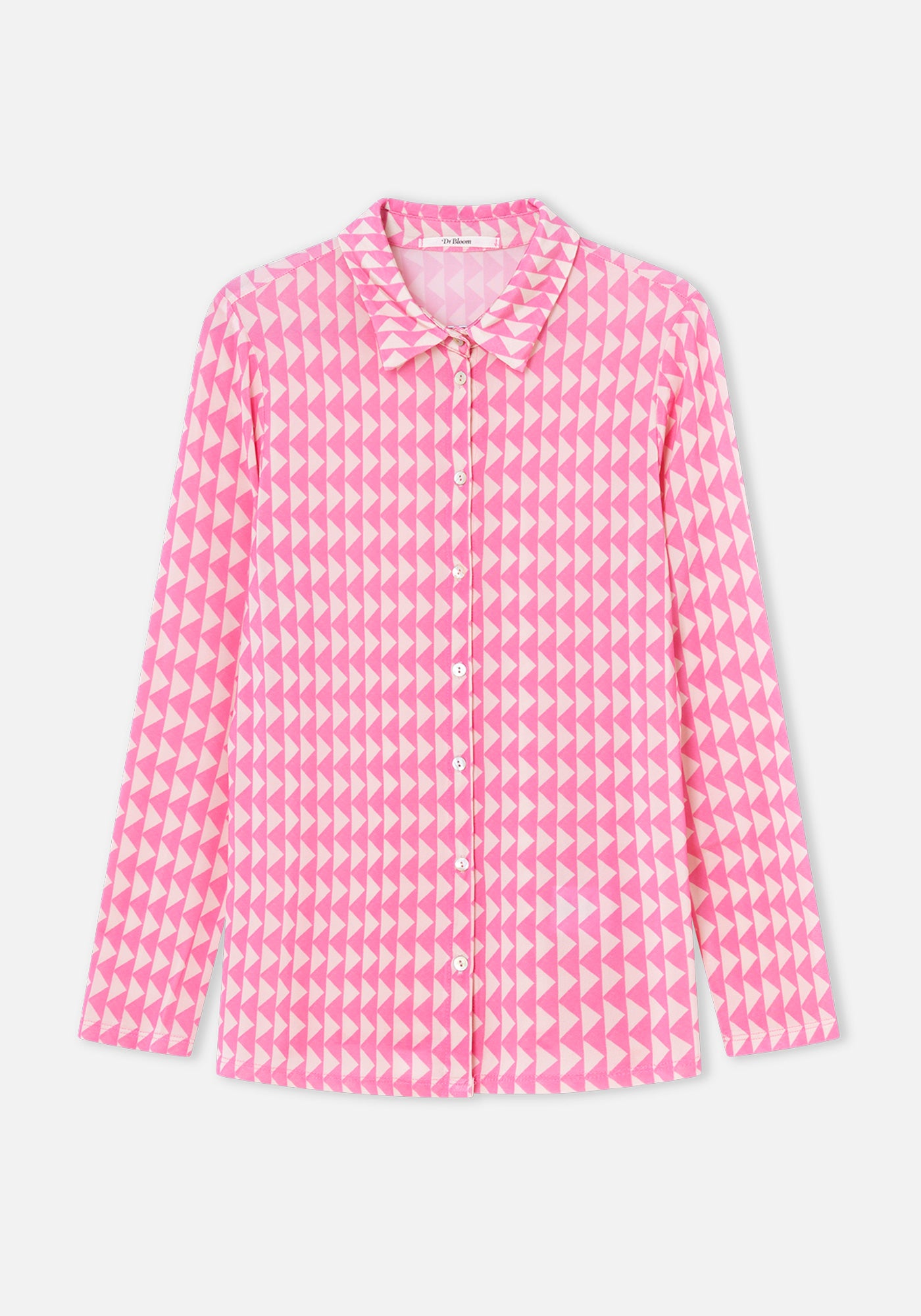 Pink Triangle Printed Shirt