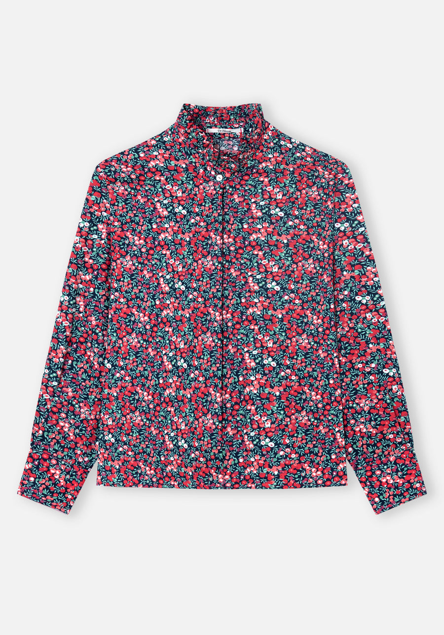 Camisa Pepsi Flores Rosa