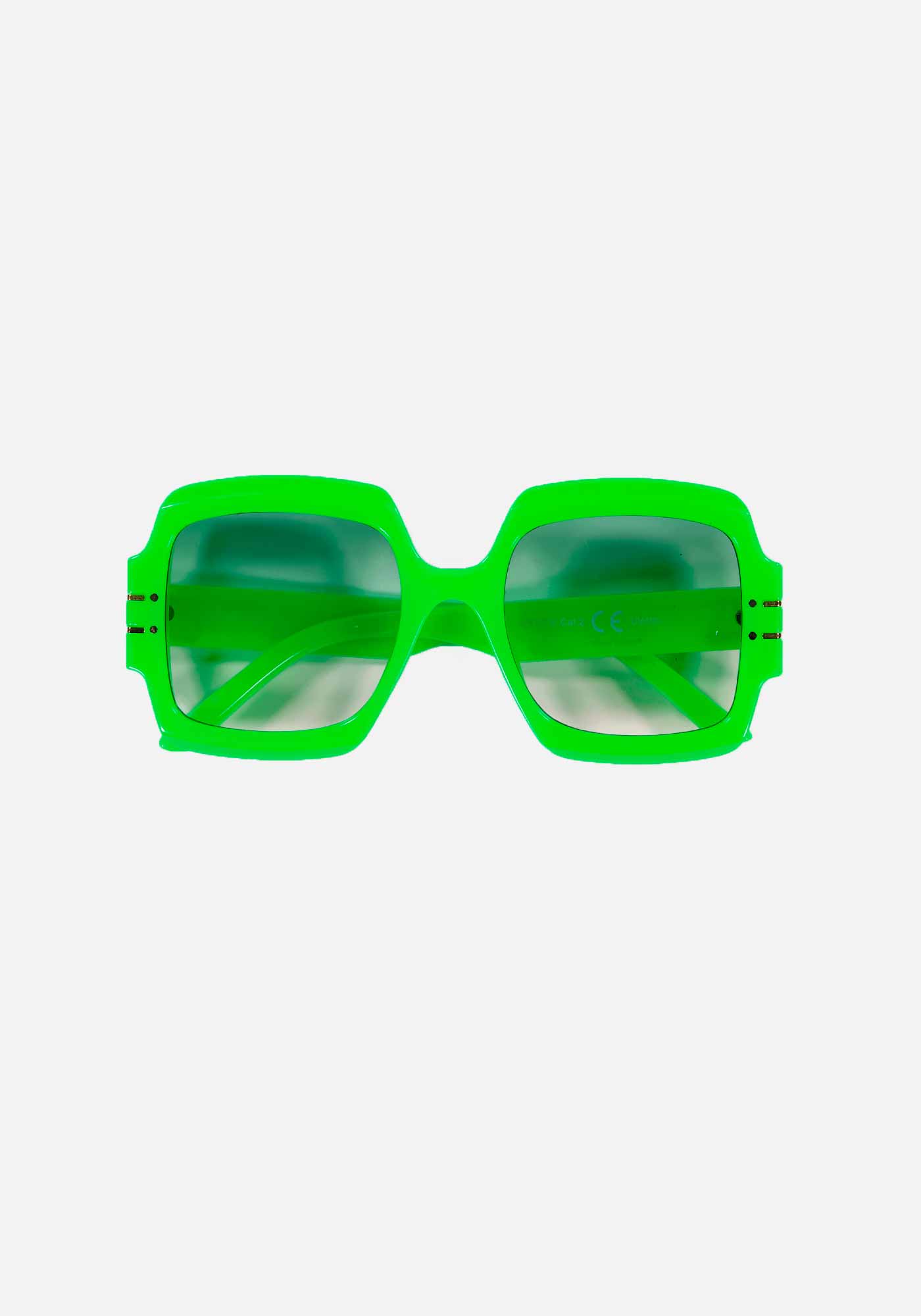 Gafas de Sol Verde Flúor