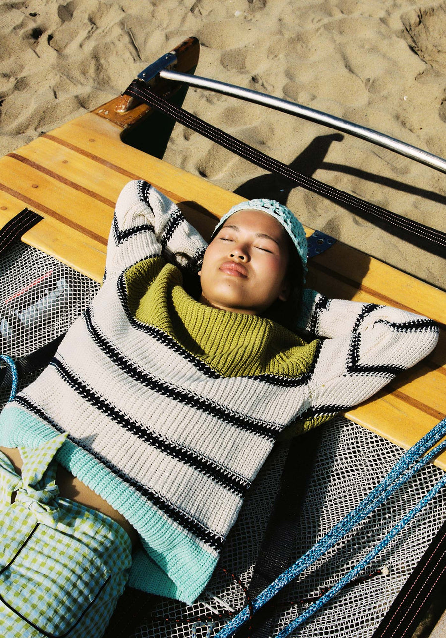Green Sarao  Sweater