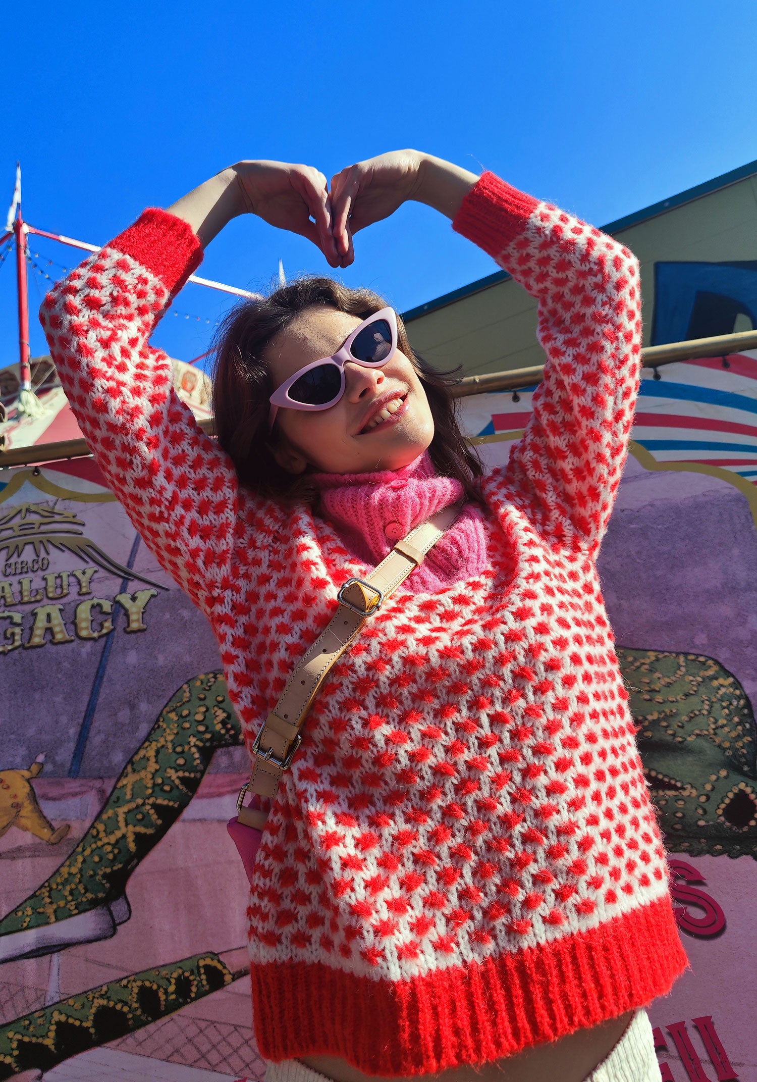 Optimist Pullover Rosa
