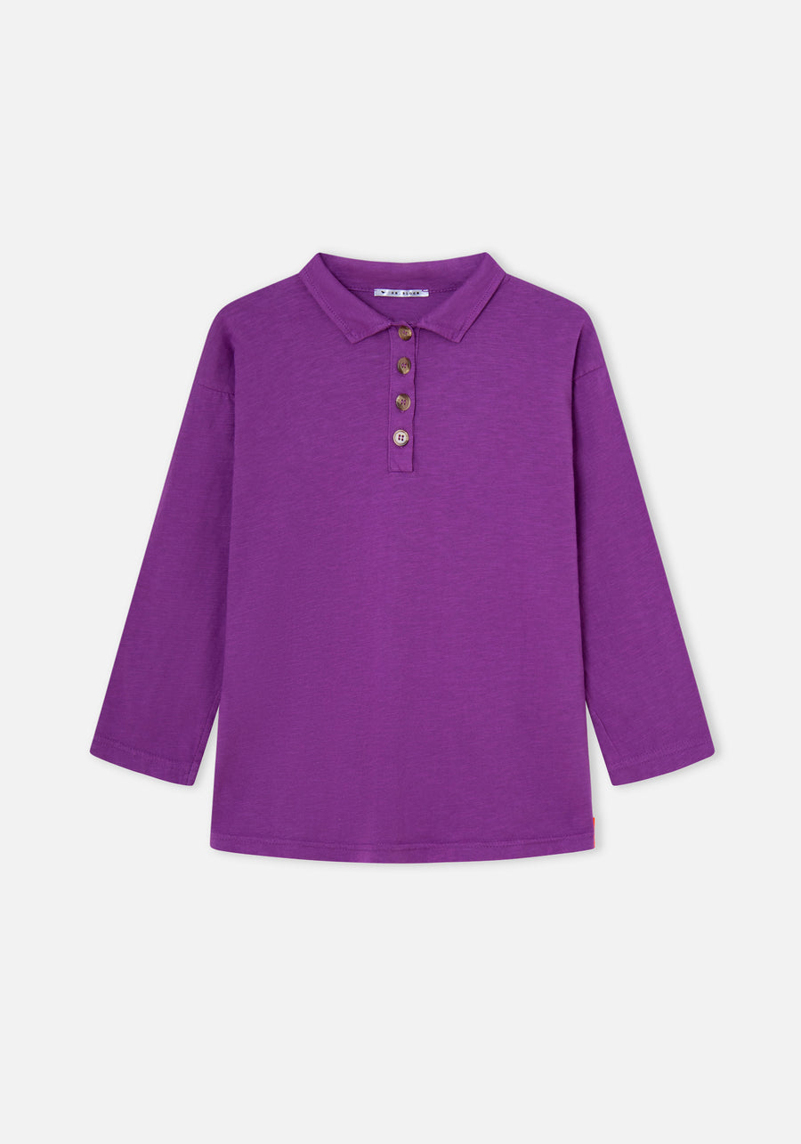 Polo Algodón Lila