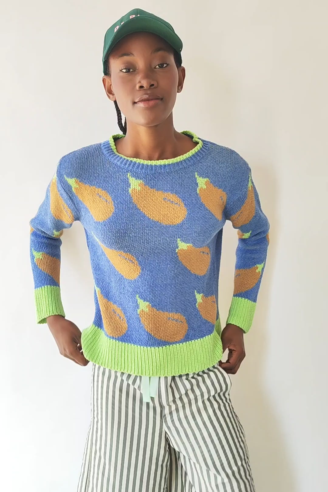 Blue Melanzane Sweater
